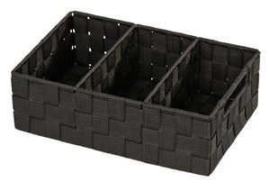Relaxdays, Étagère à épices en bambou naturel pour tiroir à 3 niveaux - Dimensions (H x l x P) : 5 x 20 x 37 cm