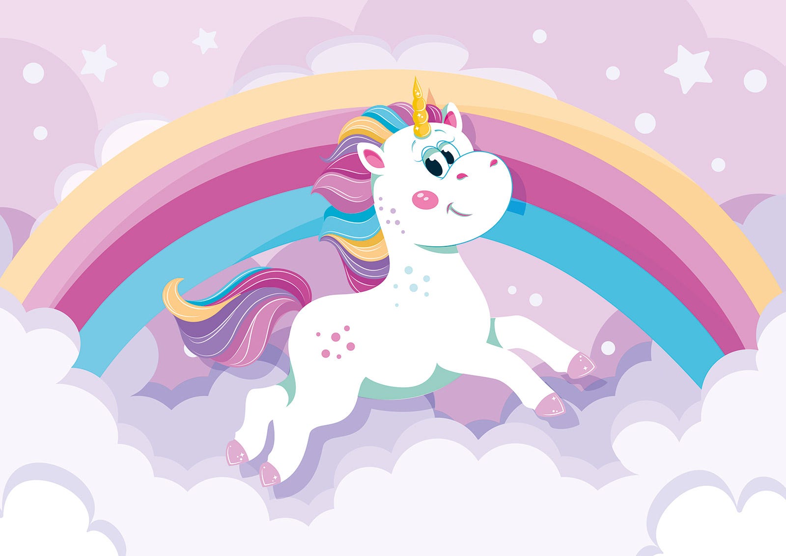 Carta Da Parati Murale Unicorn Path | IT - Foto 6