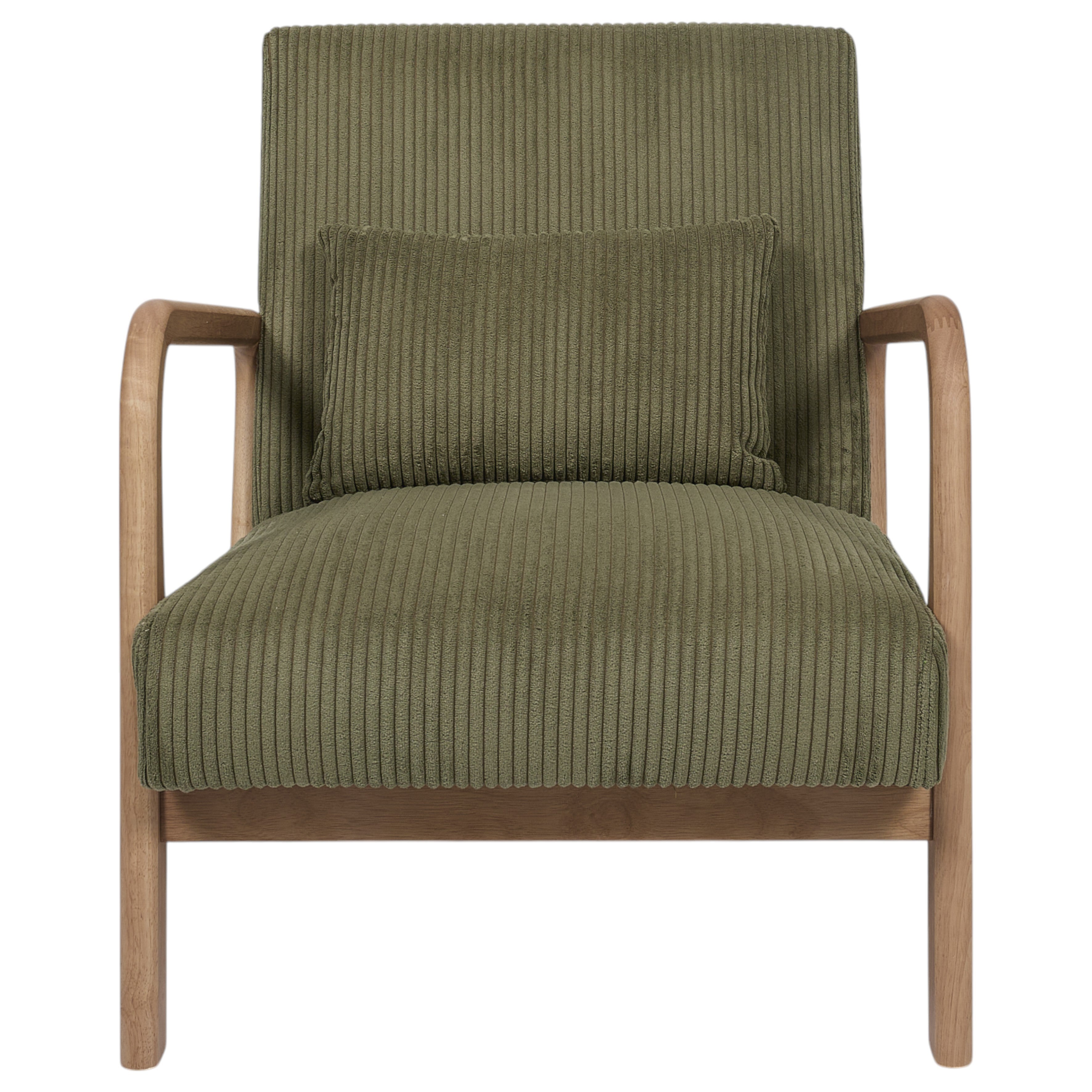 Fauteuil - HOME DECO FACTORY - Scott - Design - Confortable - Vert - 2