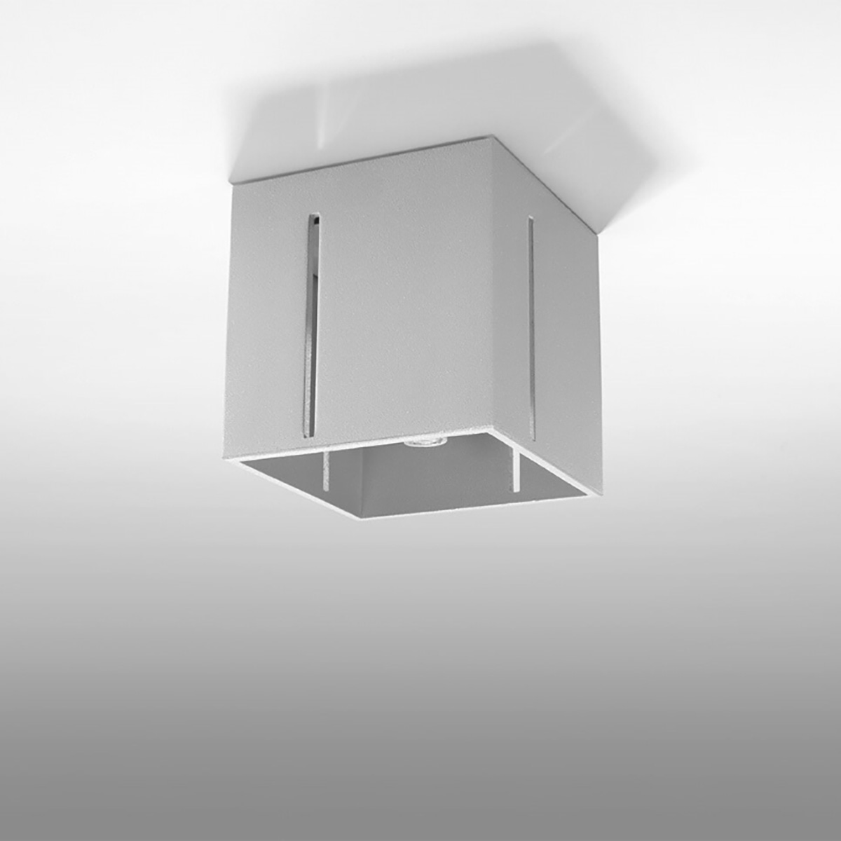 Plafon LUMINARA szary LED 4000K - 10x10x10cm Sollux