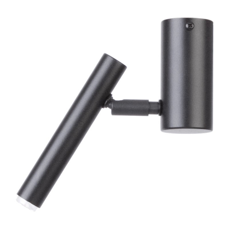 Reflektor sufitowy spot natynkowy Sopel okrągły czarny 1xG9x3W wym: 20 x 12 x 5 cm metal SIGMA