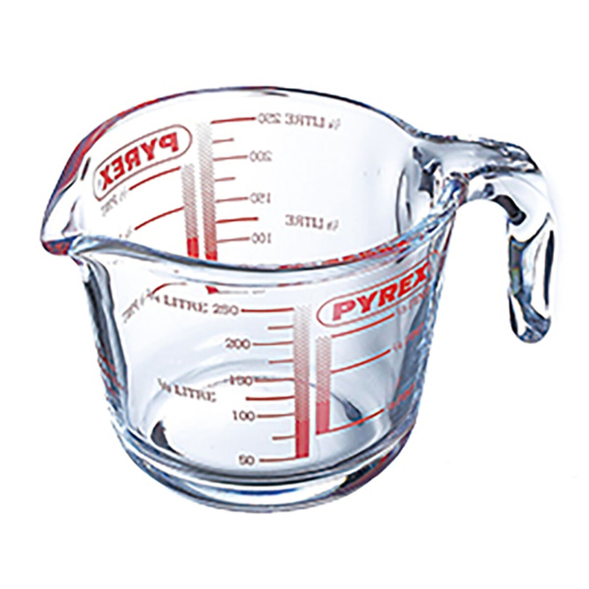 Transparente Jarra Medidora De Vidrio Pyrex Iconic S 0,25 L, 0,5 L Y 1 L - Graduada En Ml Y Oz -Resistente Al Calor Y Choques Térmicos - Apta Microondas Y Lavavajillas - Ideal Para Cocina Precisa, Repostería Y - Imagen 3