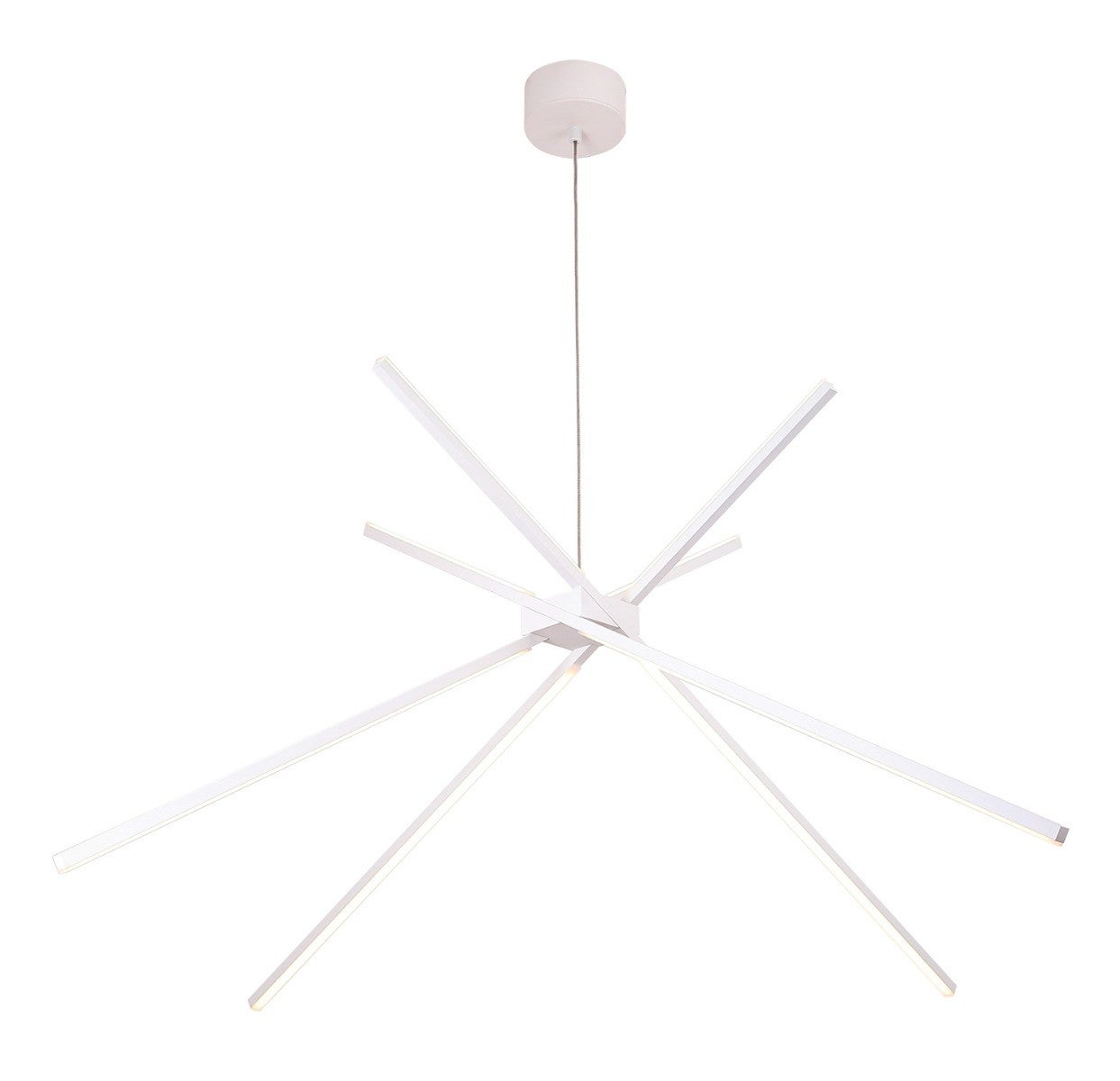 Lampa wisząca Spider biała LED 33W 3000K 2152lm nowoczesna wym: 200 x 114 x 51,5 cm metal Maxlight