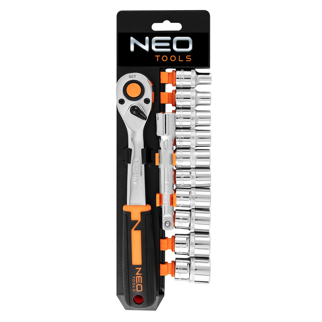 Neo Tools Juego De Llaves De Vaso, 1/2, 1637 G, Top-10-030 , Leroy Merlin