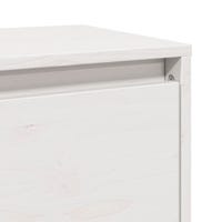 Armoire murale Blanc 60x30x35 Bois de pin massif Armoire murale Blanc 60x30x35 Bois de pin massif