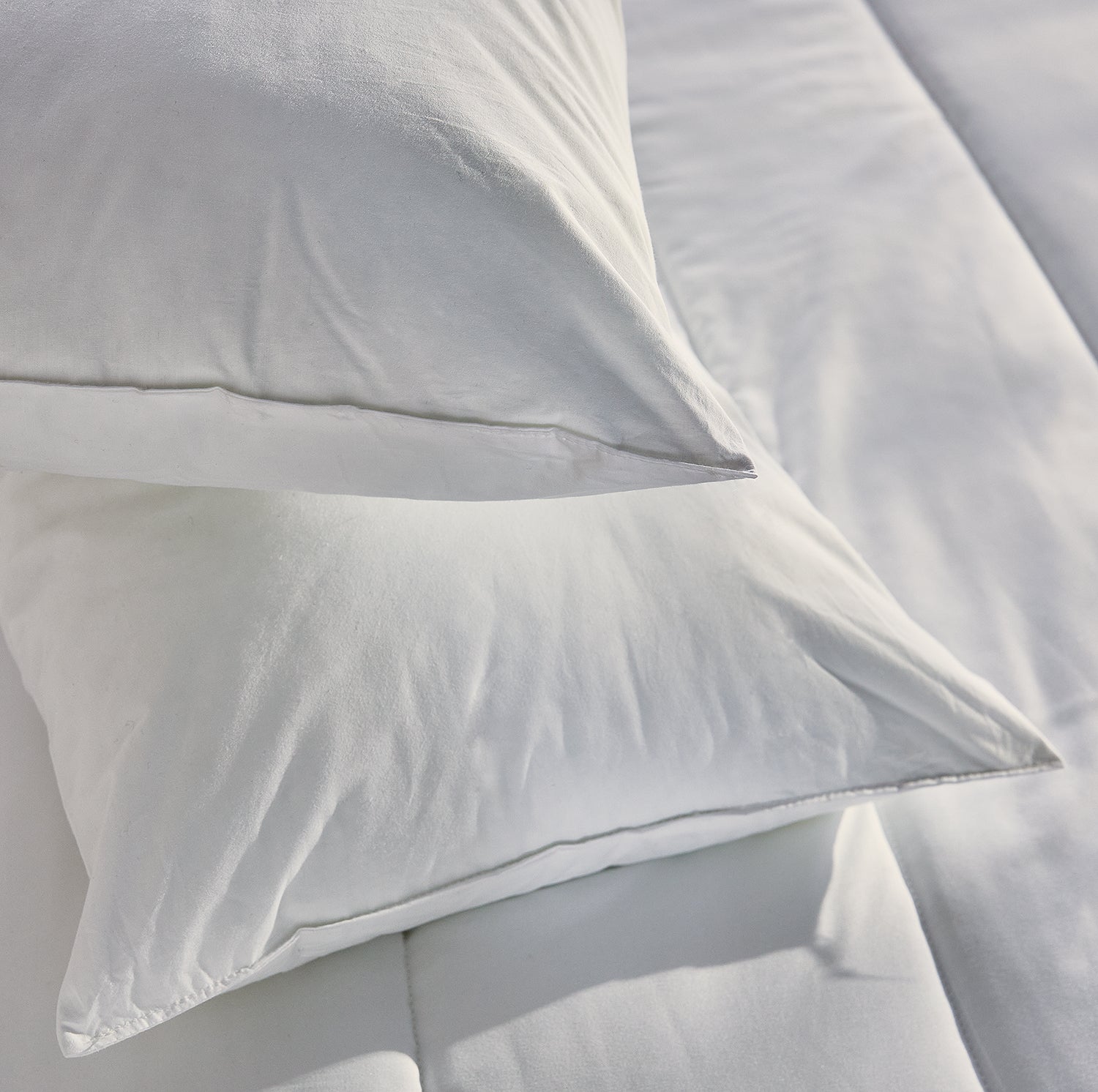 Oreiller d'hôtel 40x75cm | PIKOLIN HOME | Fibre | Toucher doux | Dormir sur le côté - 4