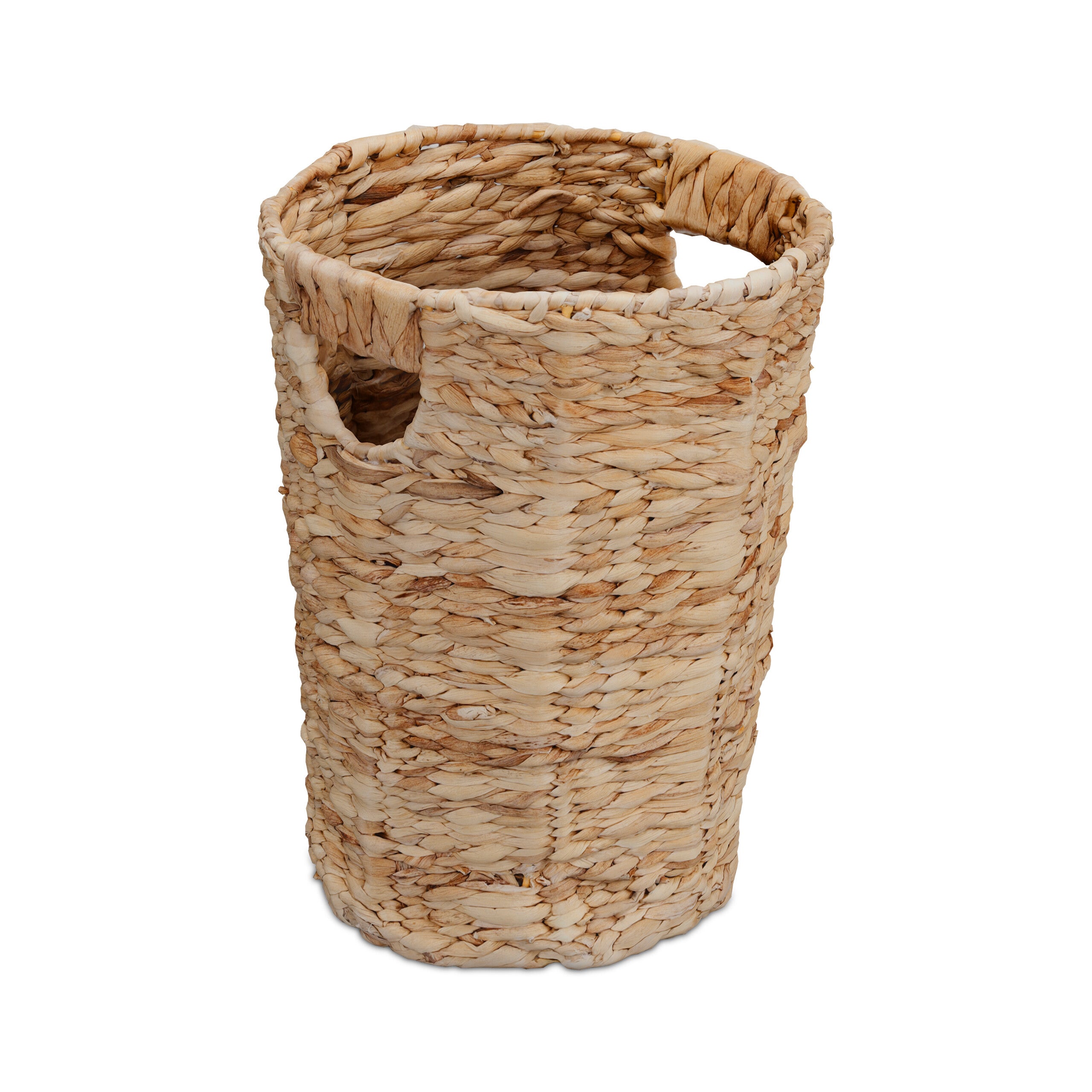 Cestino Piccolo Portaoggetti Per Cameretta, Verde Con Macchie Bianche, 18 X 22 Cm, Ideale Per Giocattoli, Biberon E Salviette