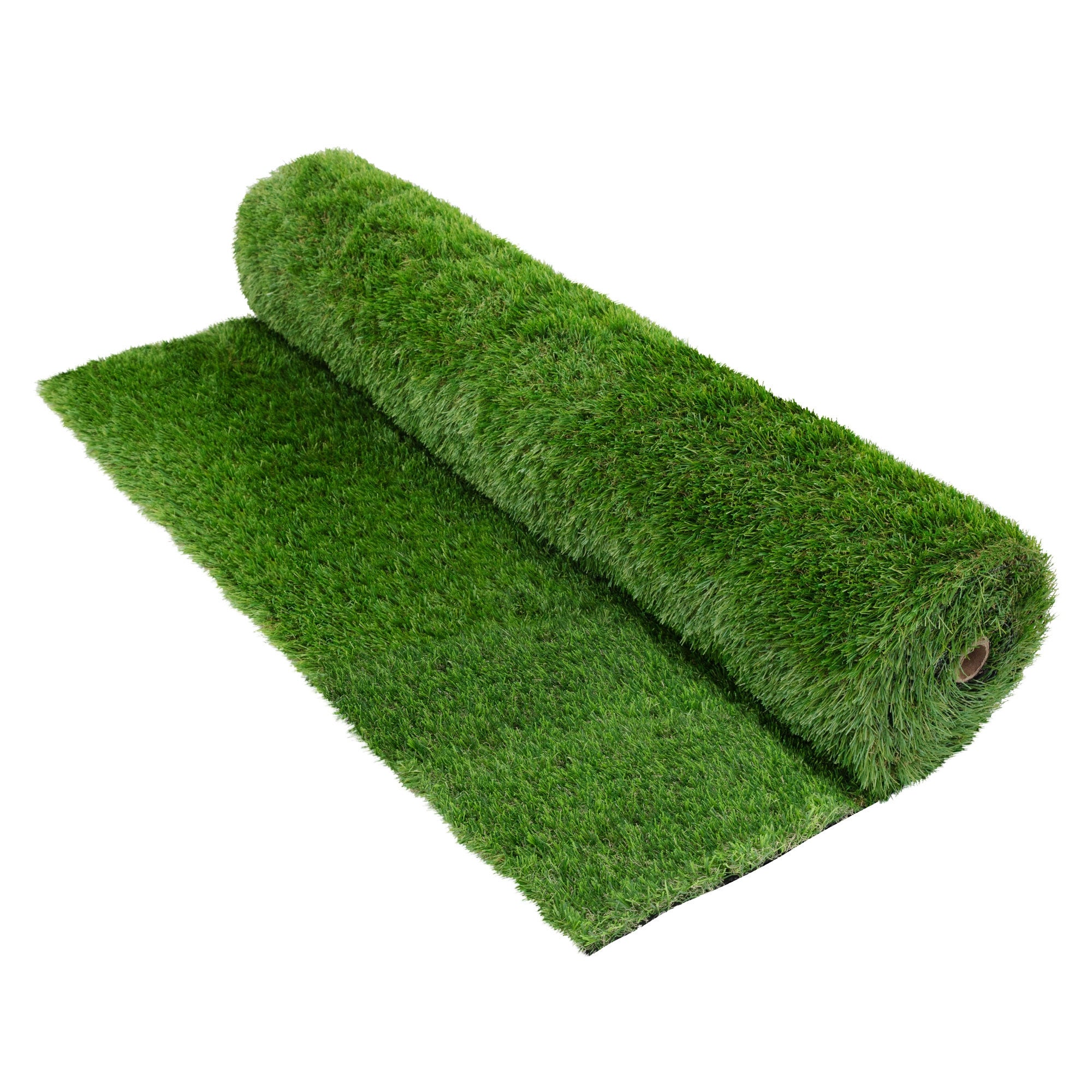 ECD Germany rolka sztucznej trawy 100x900 cm 9 m² 35 mm zielona trawnik balkon taras ogród UV wodoprzepuszczalna odporna na warunki atmosferyczne