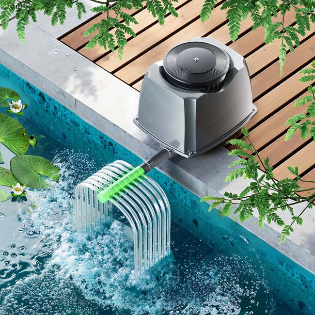 Pompa Dell Acqua Aeratore Per Stagno Aquascape Pond Air 2 - Ossigena L'acqua Per Pesci Koi, Giardino Acquatico Ossigenatore Laghetto - Foto 3