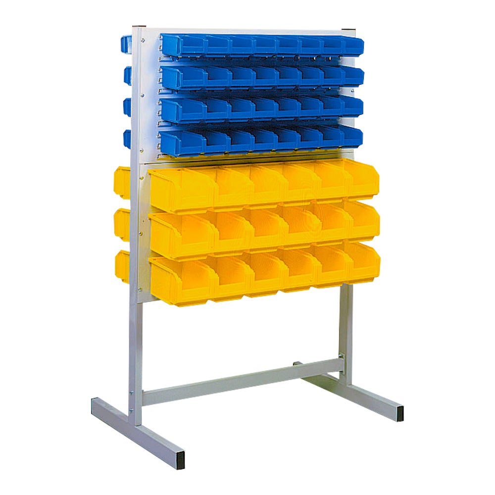 Two Face File Rack Rack double face équipé de bacs 1L et 3L - 5201473 | Leroy Merlin