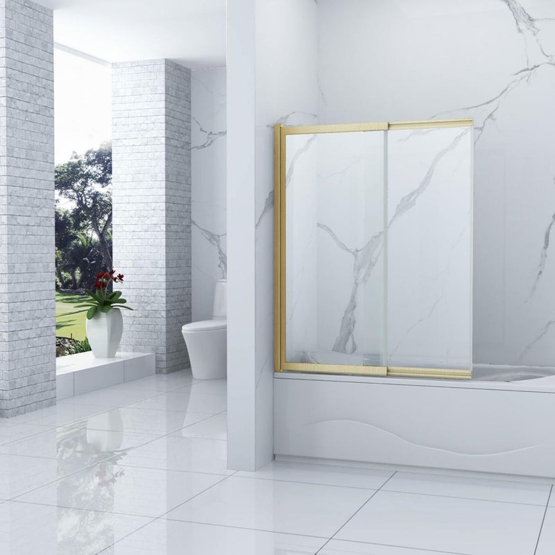 SILLA Parawan nawannowy SPENCER 2-skrzydłowy 120x150 cm Rozsuwany Złoty