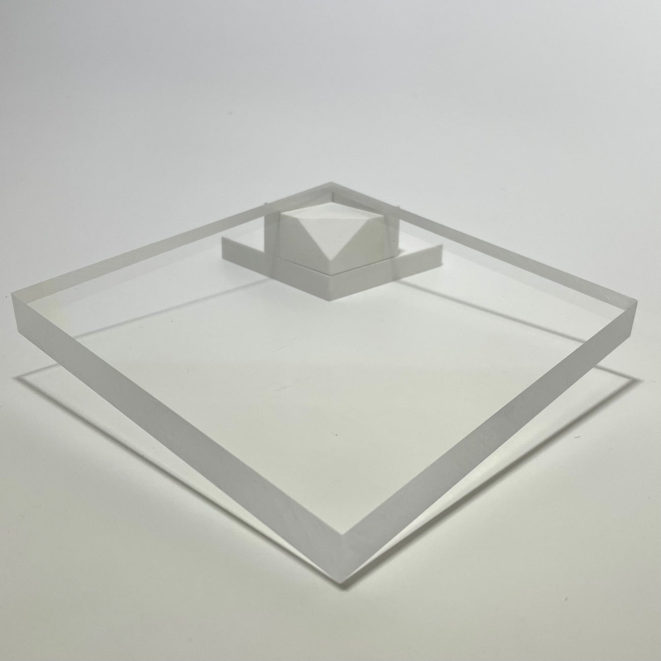 Plaque Plexiglas PMMA Transparent Ep. 15 mm L.100 x 50 cm - 3