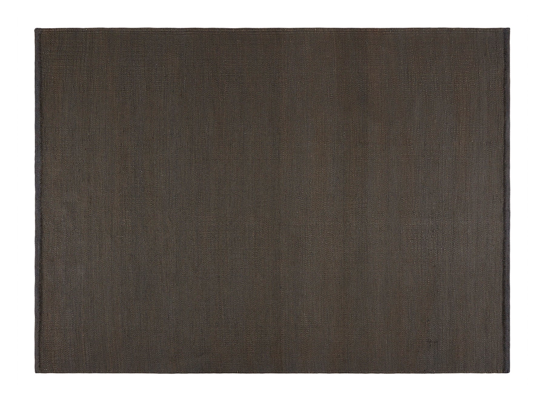 Dywan z juty Helsinki 120x180 cm – antracytowy, ręcznie wykonany, biodegradowalny