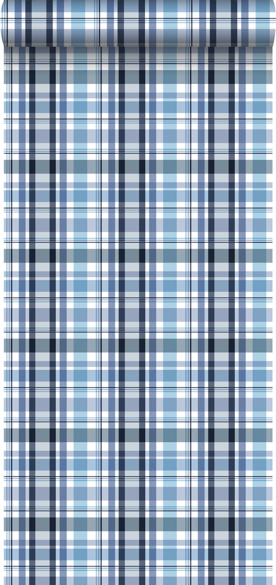 Tapeta diamenty niebieskim - 53 cm x 10.05 m - ESTAHOME