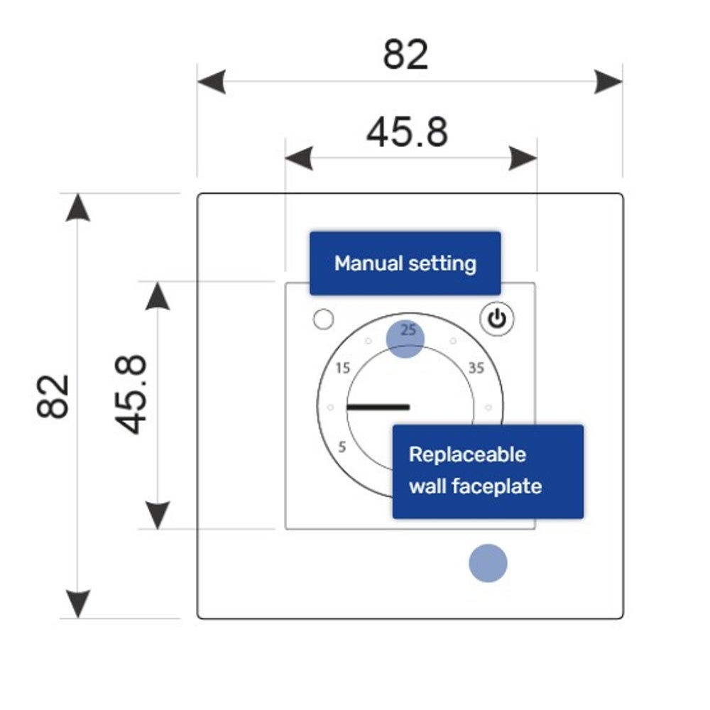 Zestaw ogrzewania podłogowego 7 m², 170 W/m² + MST-9n termostat - 8