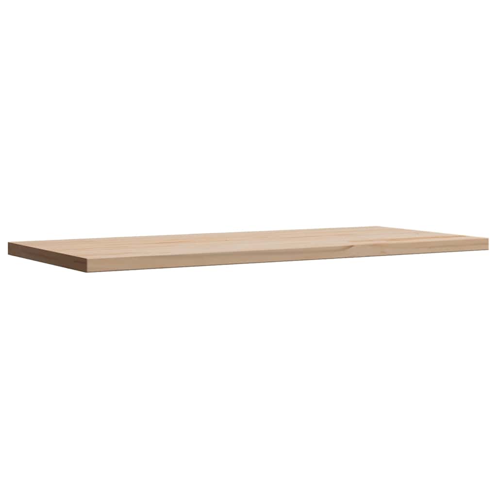 Tampo de mesa retangular de madeira maciça de pinho, 90x40x1,7 cm ...