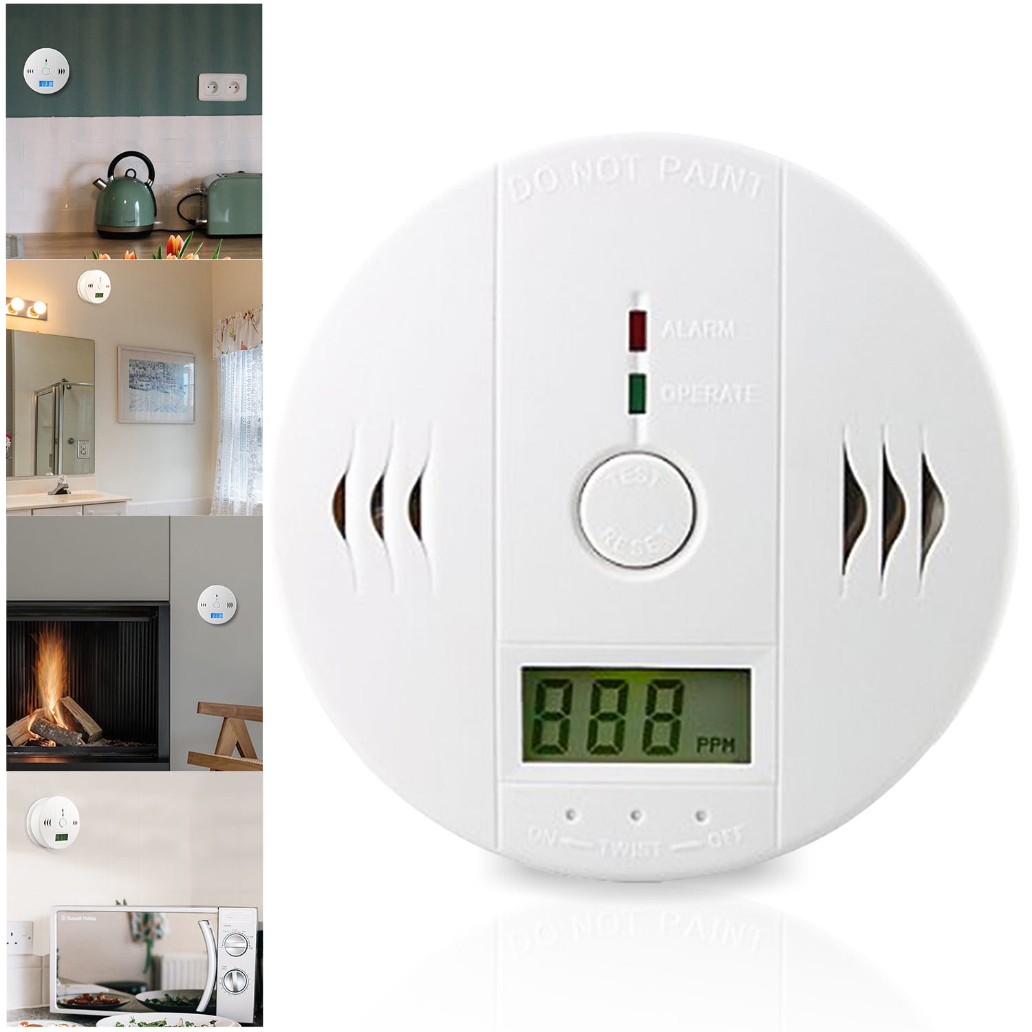 Rilevatore Monossido Di Carbonio Kidde 5CO - Durata 10 Anni | Allarme LED E Sonoro - Foto 9