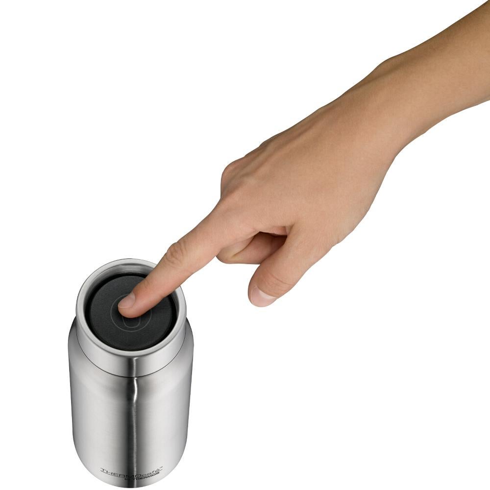 THERMOCAFÉ BY THERMOS TC Mug Bicchiere Isolante, Acciaio Inox, Foglia di tè - 5