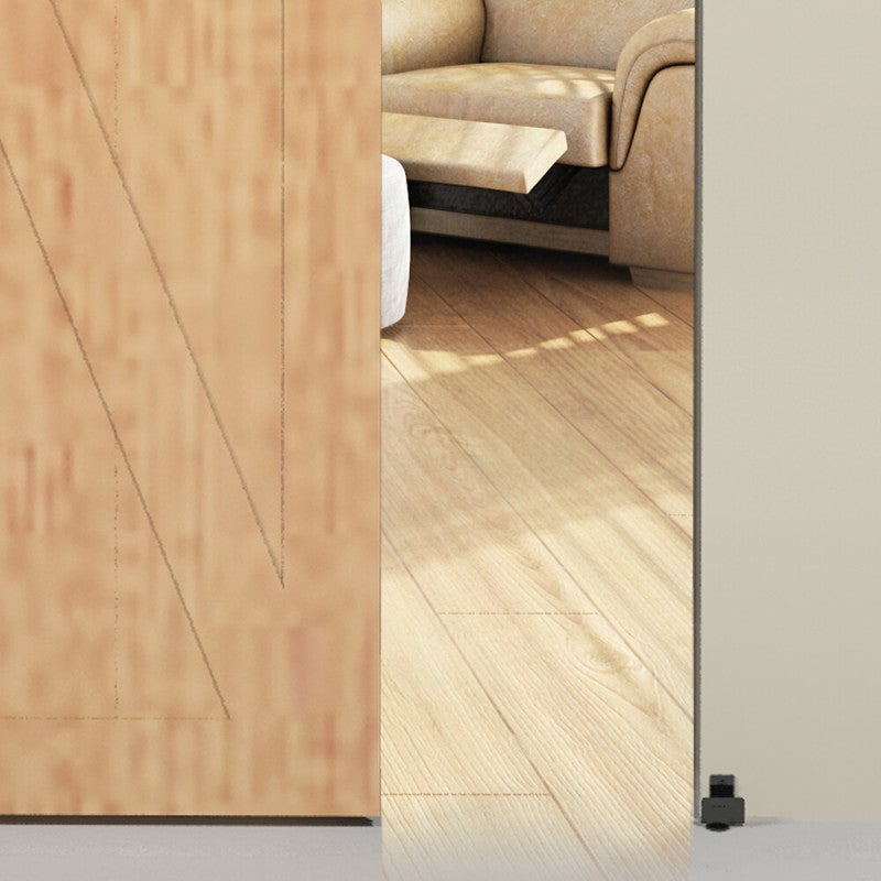 Guide bas métallique noir type Barn Door pour SLID'UP 240 - 2