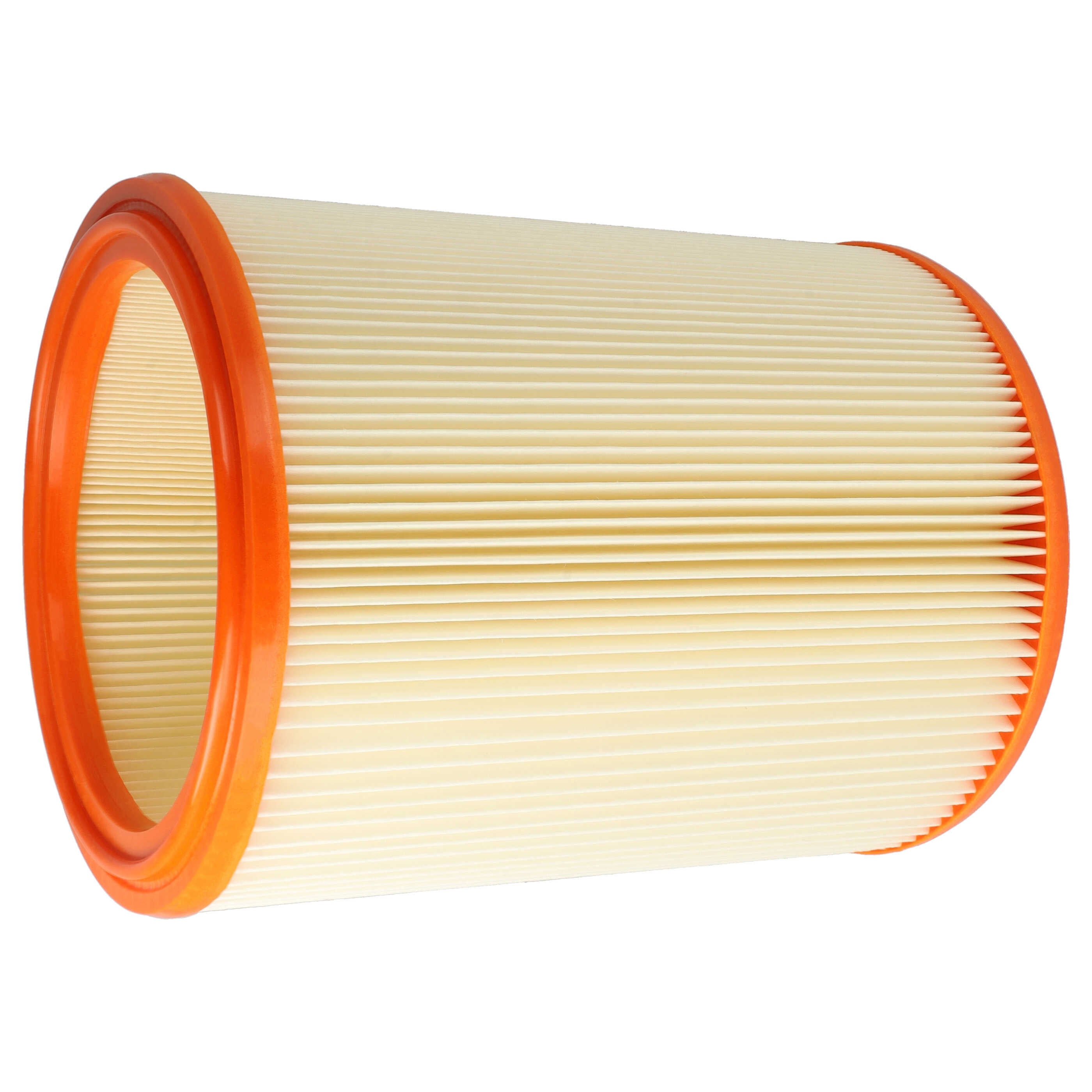 vhbw Filtre à lamelles compatible avec Nilfisk - Alto EC 480 E/IH/B1, EC 480-SW/B1, 30063, EC 480, EC 380-SW/B1 aspirateur à main - 7