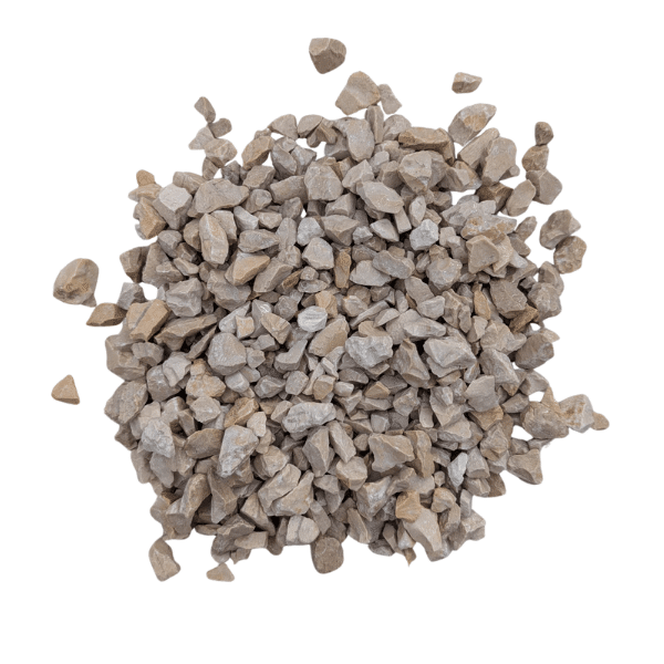 BIG BAG de +/- 800kg (10 M²) Gravillons Calcaire Blanc 6/16 mm - Livraison STANDARD