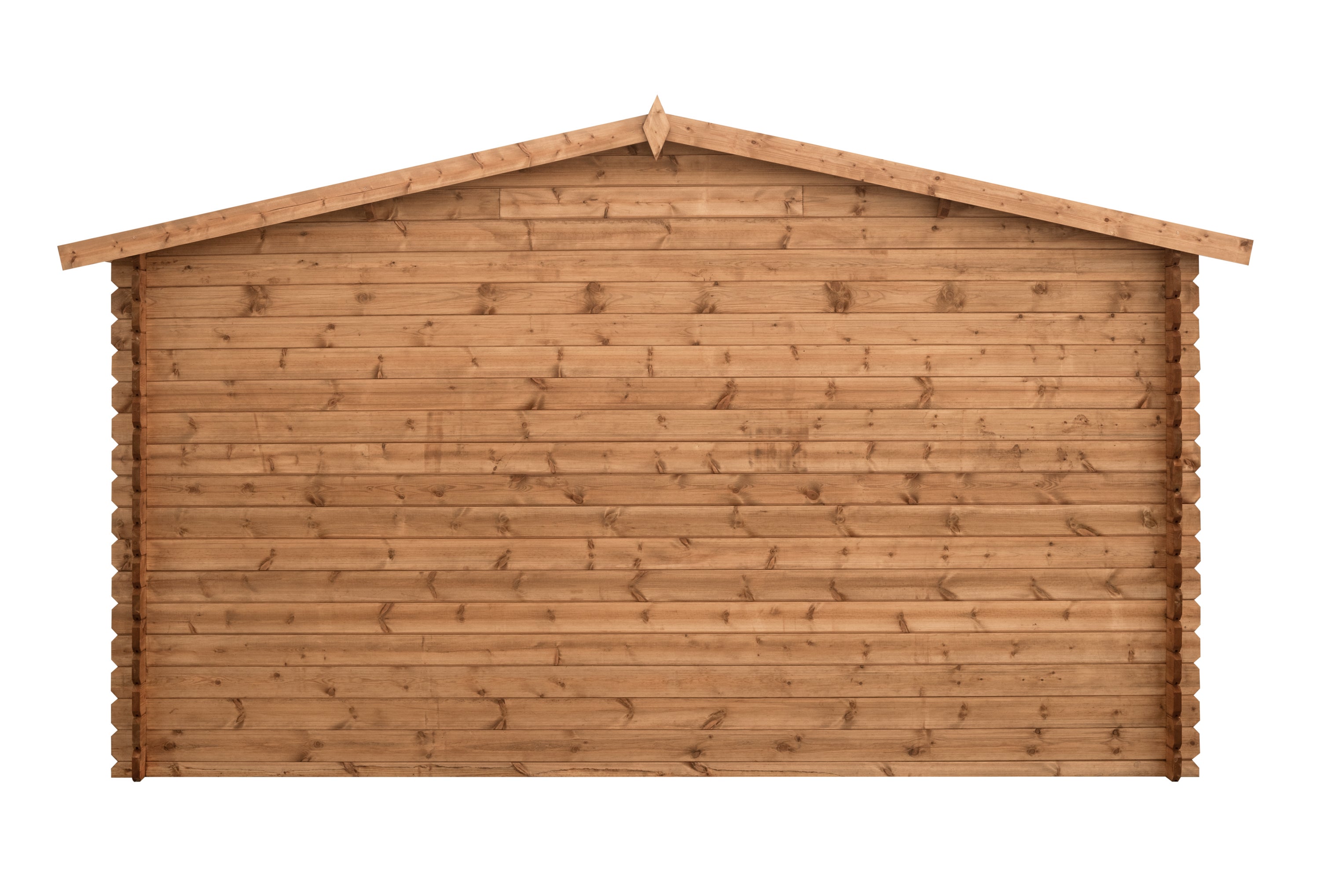 Abri de jardin en bois traité, ep 28mm, surface utile 9.9m² INT043/INEKSA - 4