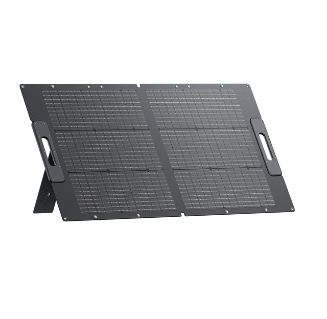 BLUETTI 100W Panneau Solaire pour Station Électrique Portable AC2A EB3A AC50B AC70 AC180 AC200L AC300, Chargeur Solaire Pliable avec Pieds Ajustables