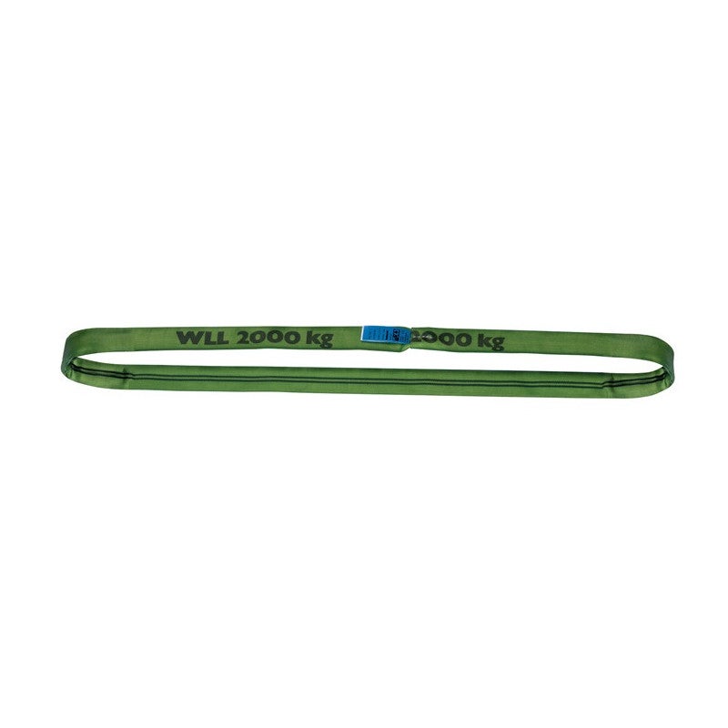 élingue Verte 1.5m 2000kg Élingue Ronde Verte 1,5 M - Charge 2000 Kg - Norme DIN EN 1492-2 - Dolezych Matériel Manutention Sécurisé