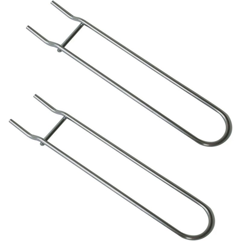 szt. podnośników do grilla ze stali nierdzewnej, uchwyty do grilla BBQ, łatwe podnoszenie gorących i brudnych grilli, akcesoria
