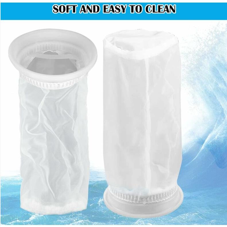 Lot de 4 filtres en nylon pour cuves de récupération d'eau de pluie IBC de 1000 L - 5