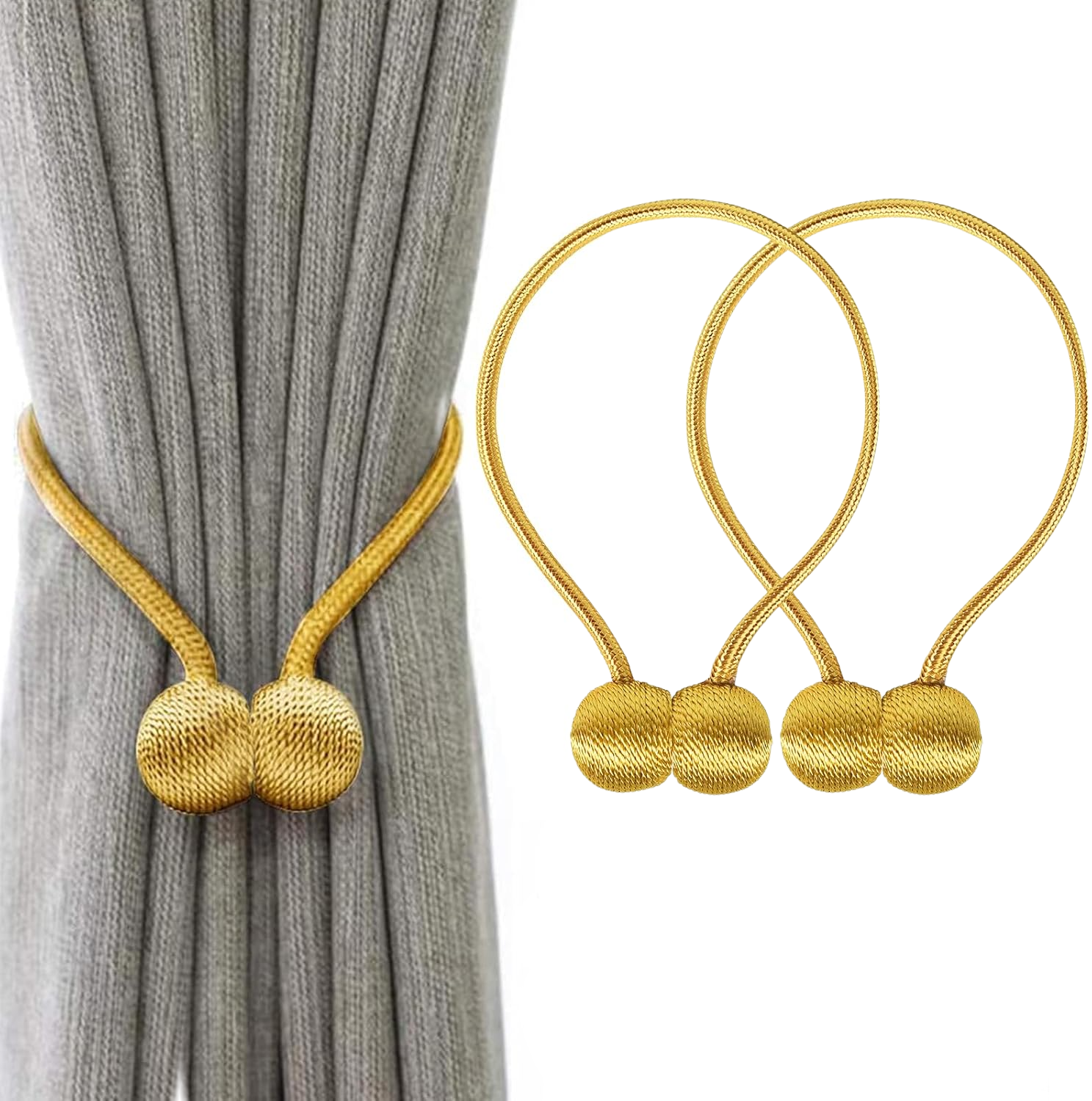 Attaches de rideaux, attaches magnétiques pour rideaux, embrasses de ...