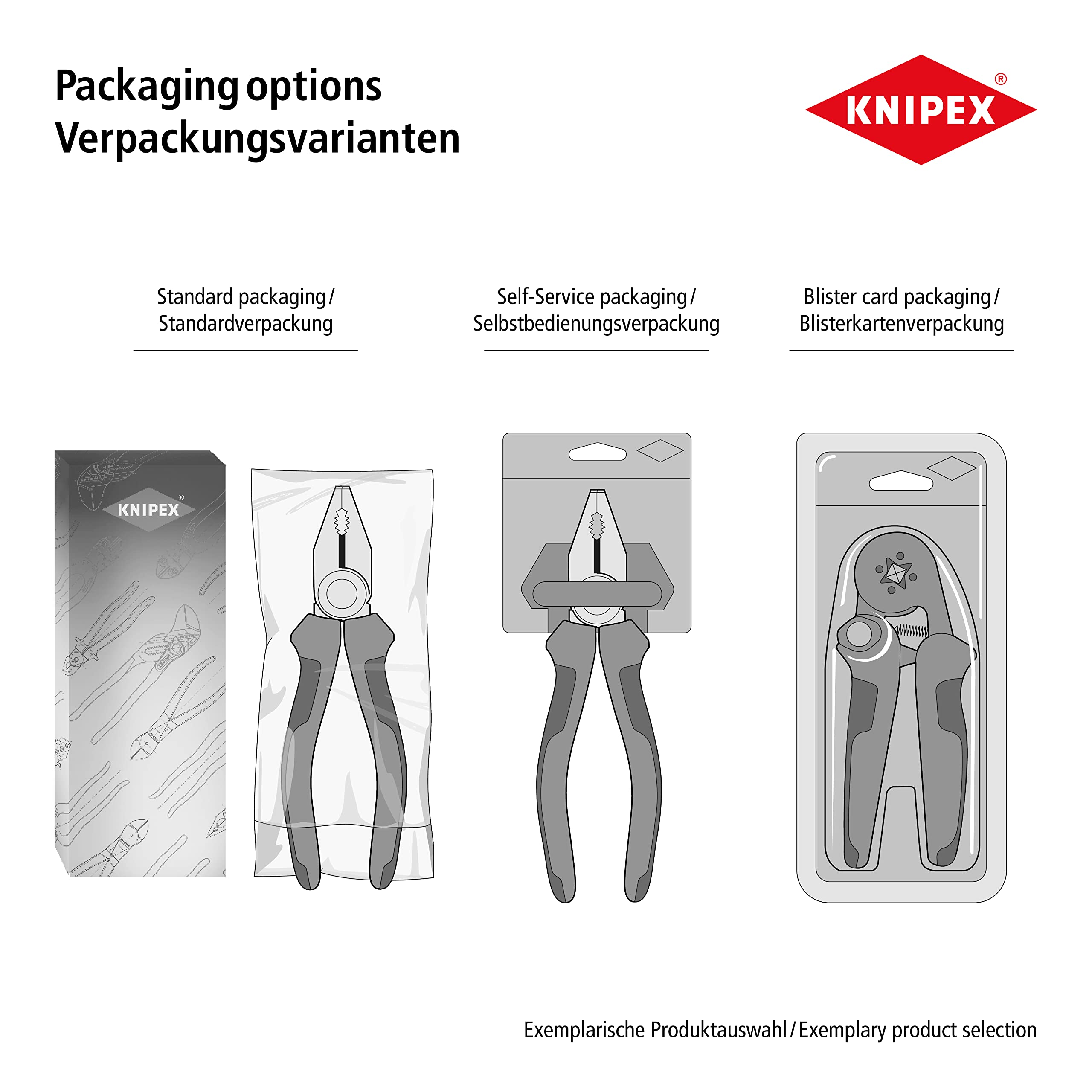KNIPEX 46 29 A51 – Paire De Pointes De Rechange Coudées 90° Pour Pince Circlips 46 20 A51, Longueur 90 Mm, Acier Outil Spécial