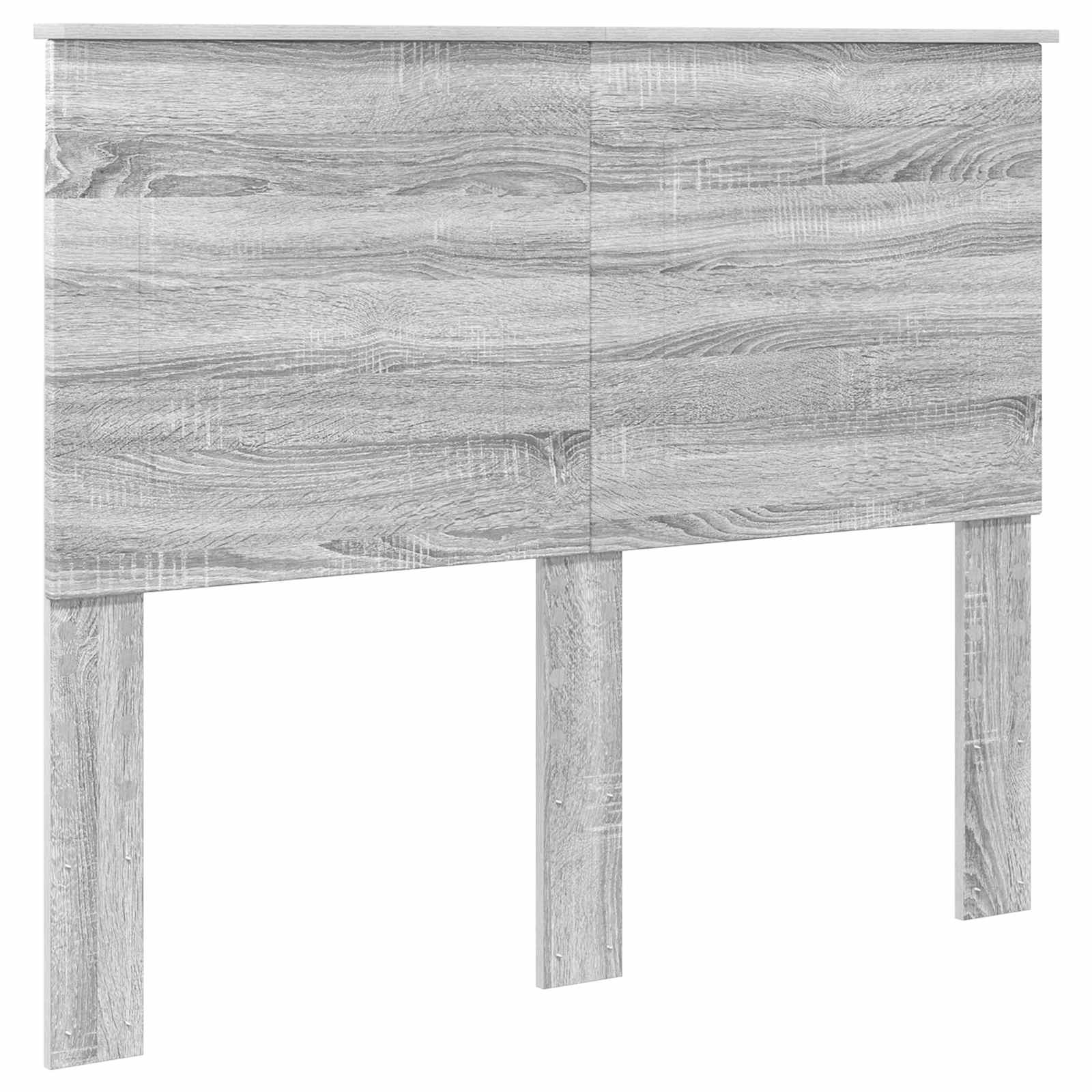 Cadre de lit uni gris en bois de pin massif, 120 x 190 cm - 6