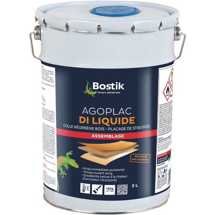 Colle néoprène en gel BOSTIK AGOPLAC - 1L - 4