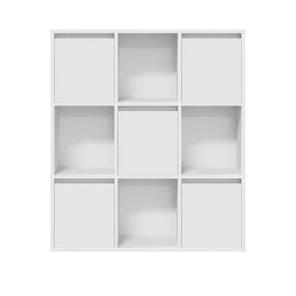 Regał vidaXL Drewno Inżynieryjne Biały 89x24x101,5 cm Duża pojemność