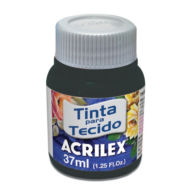 TINTA PARA TECIDO ACRILEX VERDE PANTANO 860 37ML 04140