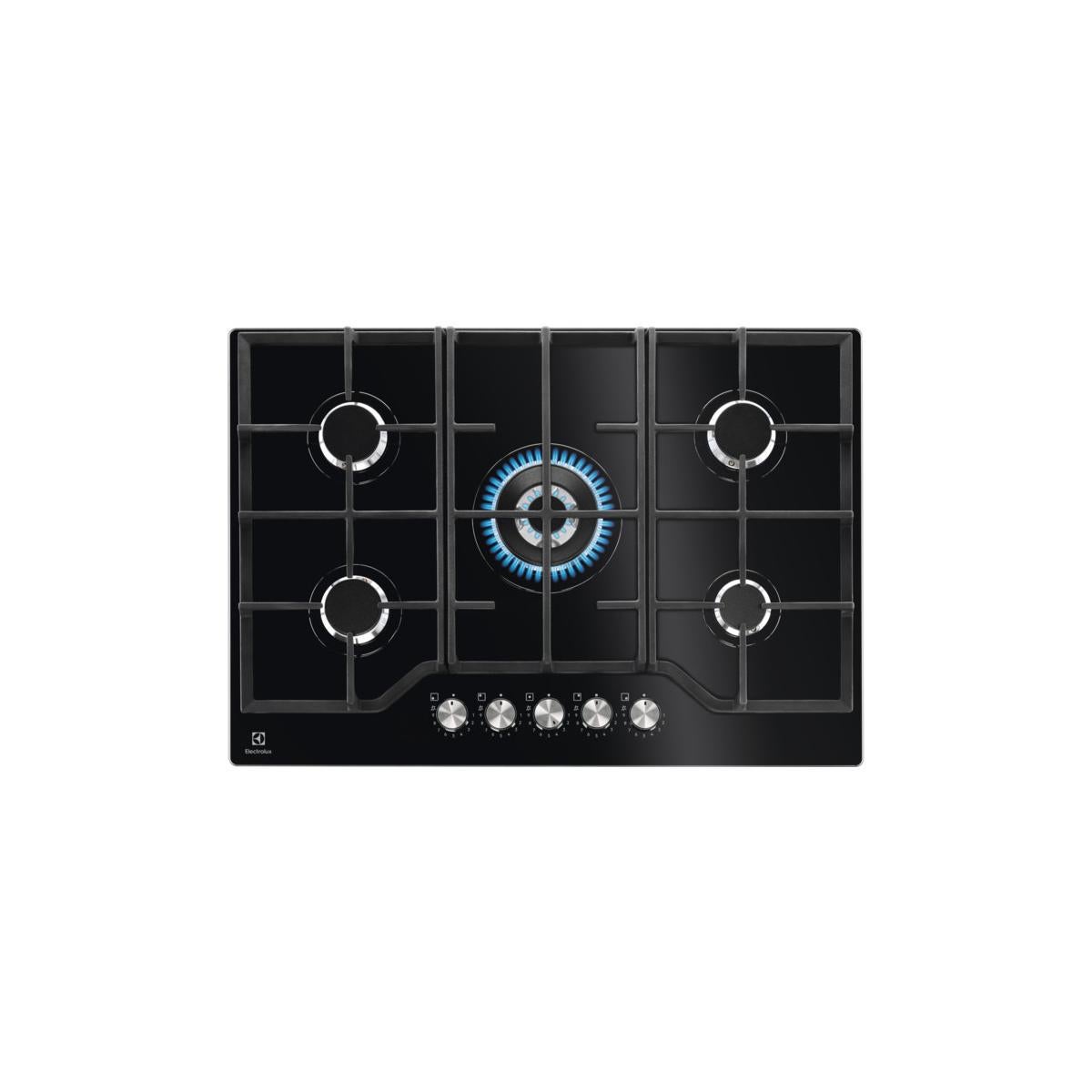 Electrolux Kgg75362k Horno A Gas Empotrado De 74 Cm Y 5 Fuegos Negro , Leroy Merlin