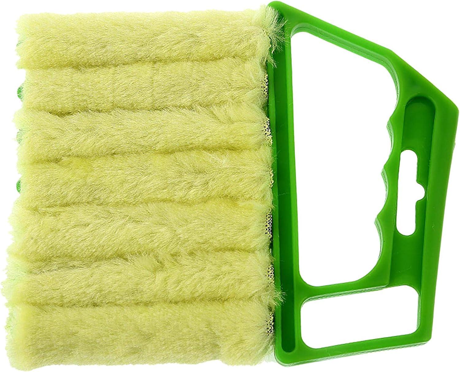 Nettoyeur de Stores, Brosse pour Store Vénitien à Lamelles, Convient au Nettoyage des Volets, des Ventilateurs et des Claviers d'ordinateur