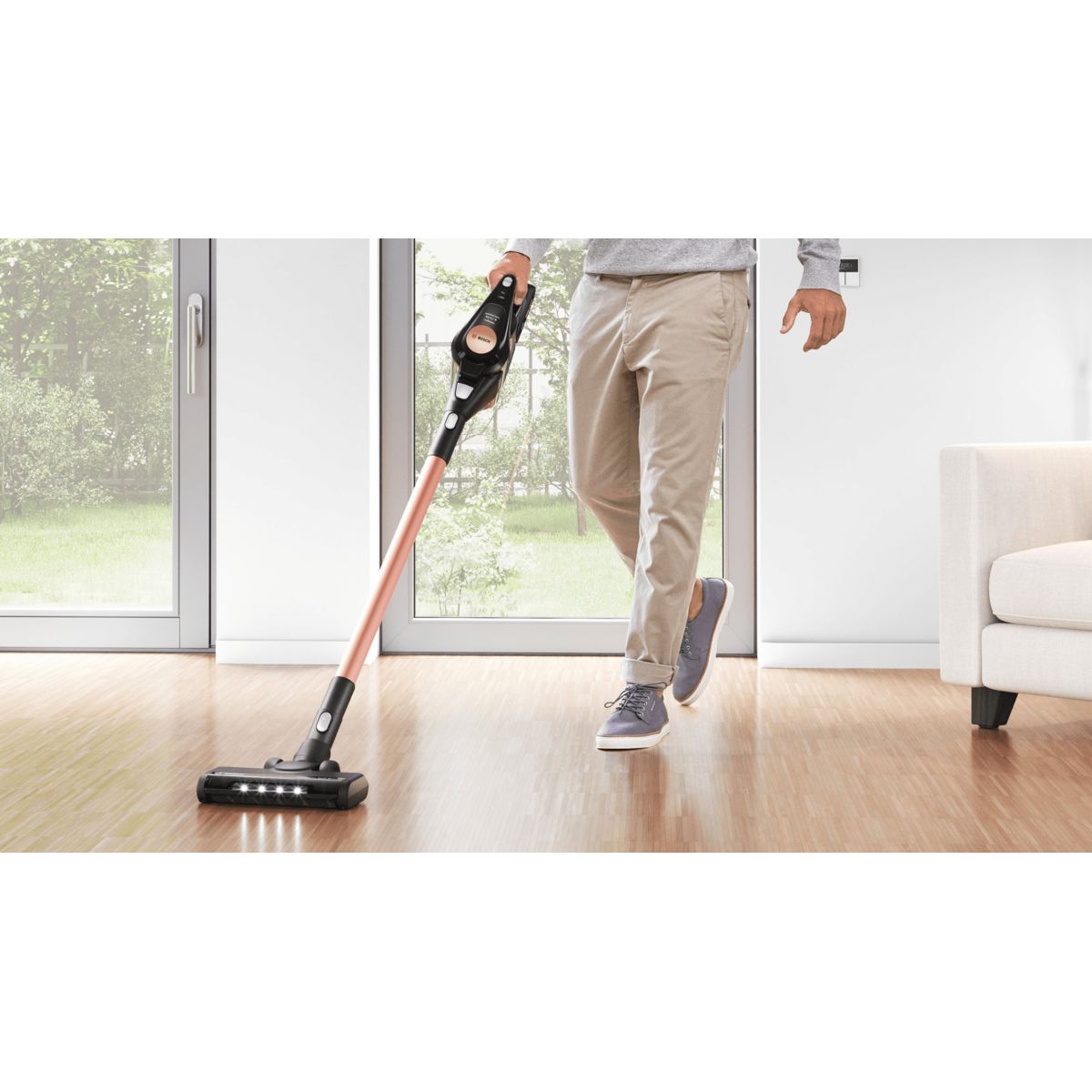 Brosse BOSCH pour sols durs motorisee - BHZUHF - 2