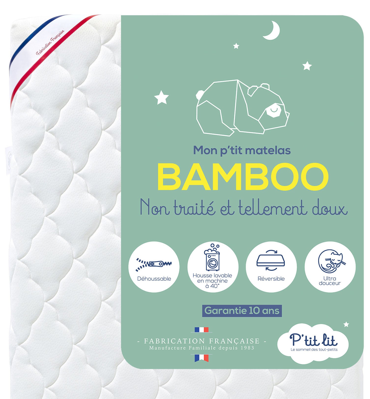 Coussin maternité Bamboo Rose de P'tit lit, Coussins d'allaitement : Belgique