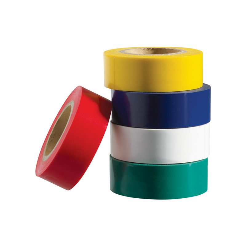 Ruban adhésif isolant électrique 15mm x 10m vert/jaune - 2