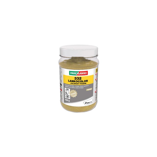 Colorant en poudre 332 LANKOCOLOR PAREXLANKO - mortiers, ciments, plâtres - pierre - 500 g