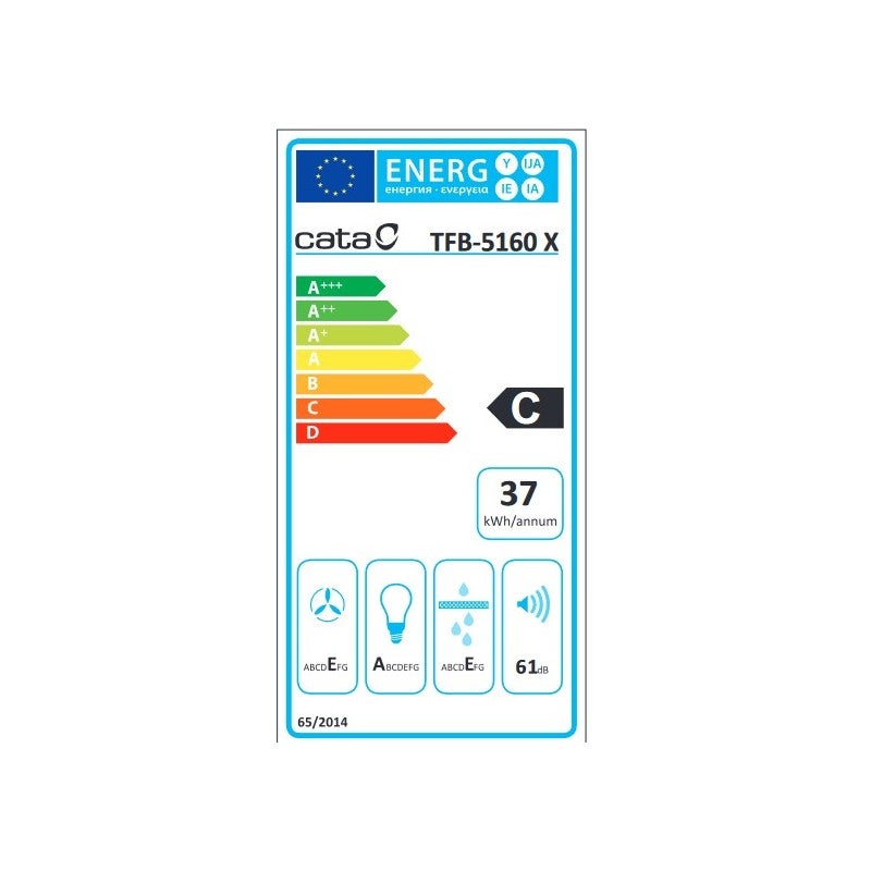 Extrator Convencional Cata TFB5160WH 300 m3/h (60 cm) - 3