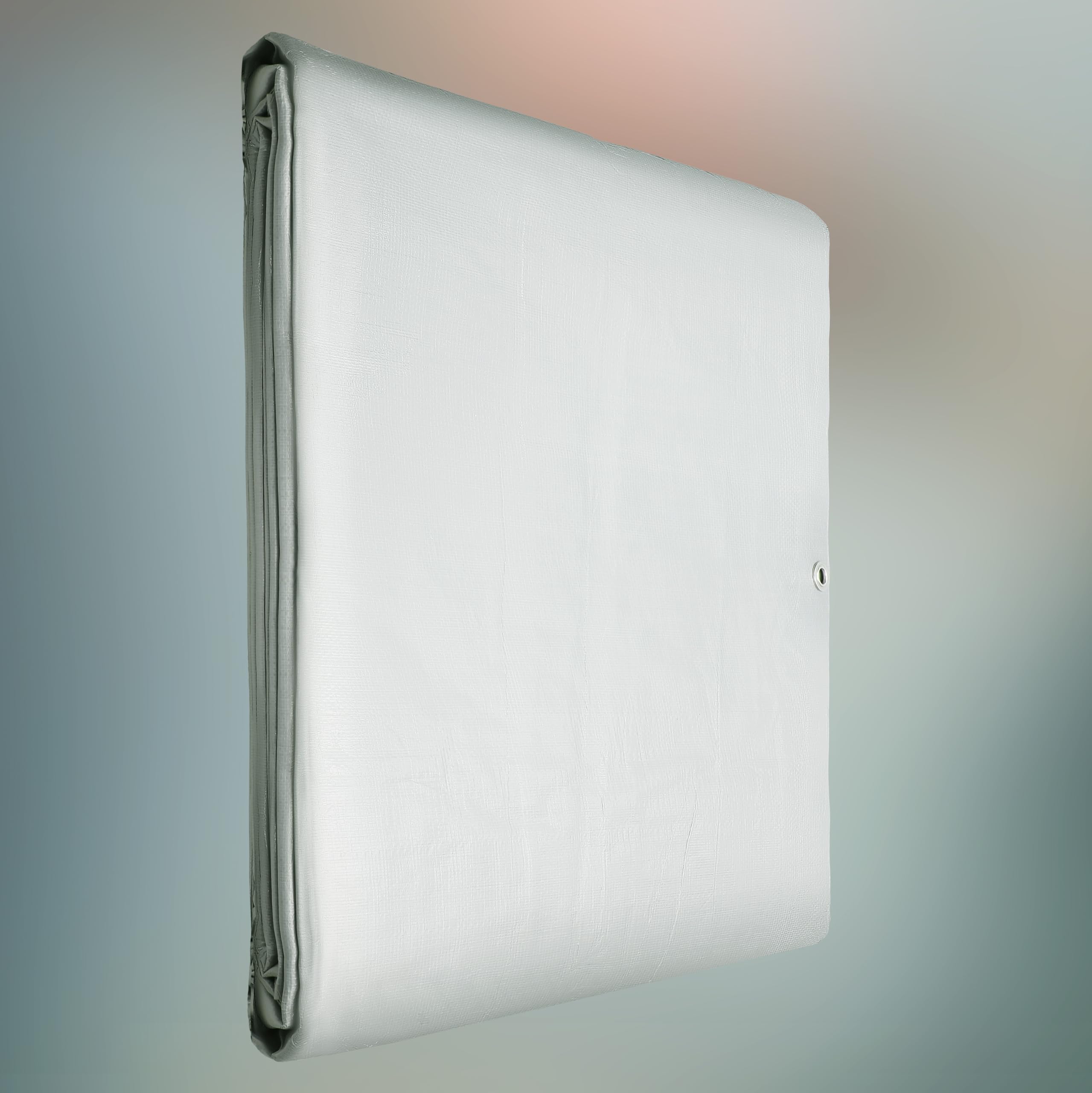 Bâche de Protection en Tissu - 2 x 3 m - Argent 200 g/m² - Avec Œillets Renforcés, Étanche et Indéchirable - KOTARBAU - 7