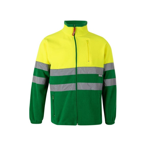 VESTE POLAIRE BICOLORE HV - 8