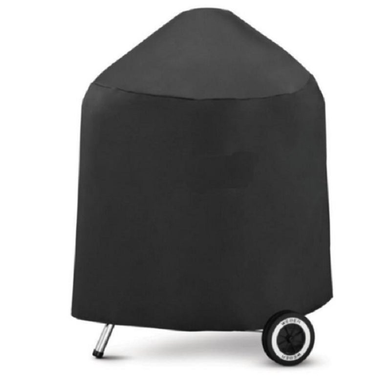 Wodoodporny pokrowiec na grilla, pyłoszczelny, odporny na deszcz i promieniowanie UV; okrągły pokrowiec na stół i krzesła (wys. 70 cm x 96 cm).