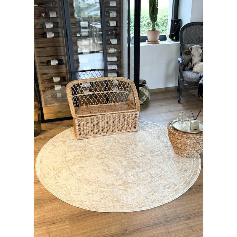 Tapis vintage - MARSEILLE 520 Crème - 80x150 cm - 3