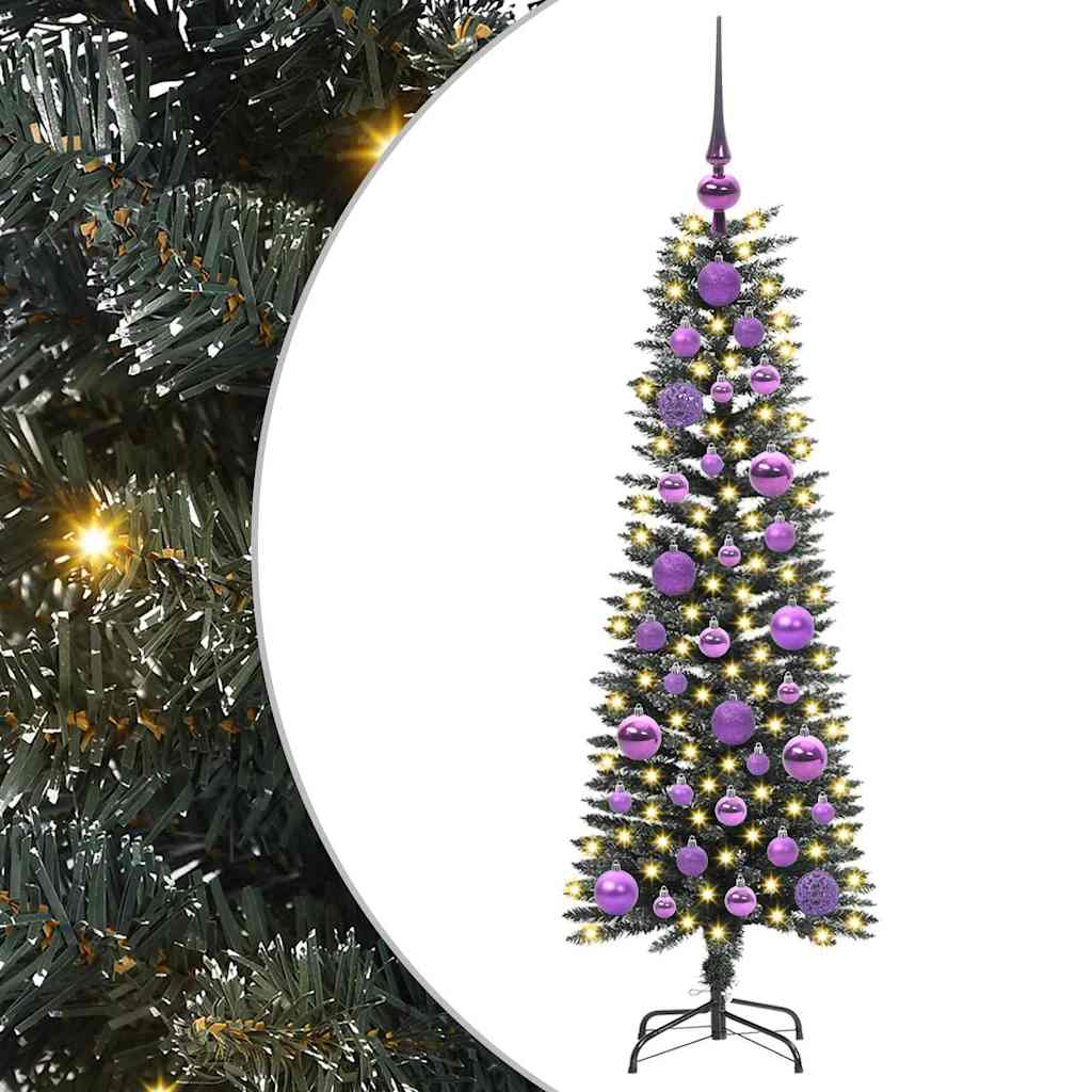 Sztuczna choinka z 150 diodami LED Zielony 40.5 x 40.5 x 120 cm