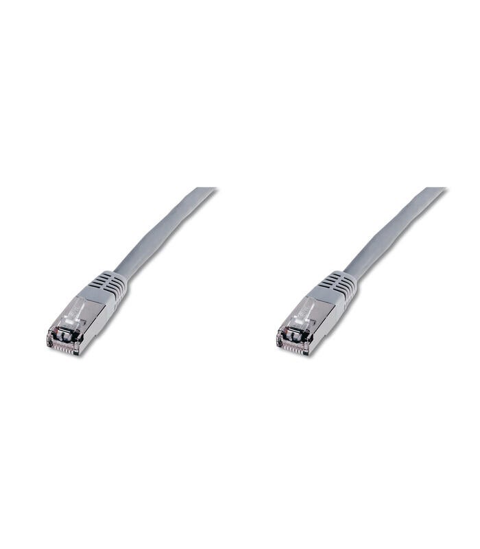 Exertis Connect Câble de raccordement F/UTP, CAT.5e, gris