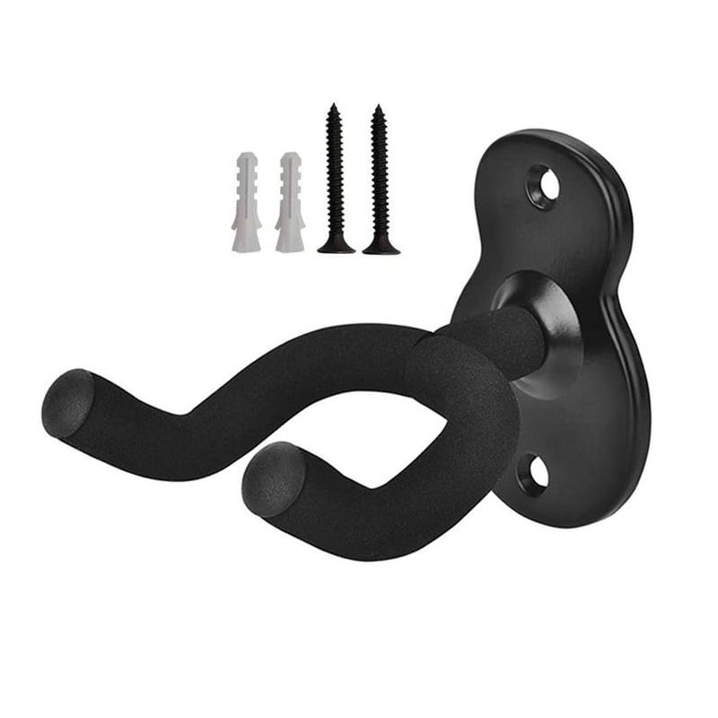 Wieszaki na gitary, praktyczny organizer na instrumenty, uniwersalny wieszak ścienny, uchwyt na gitary elektryczne, akustyczne, ukulele i skrzypce.